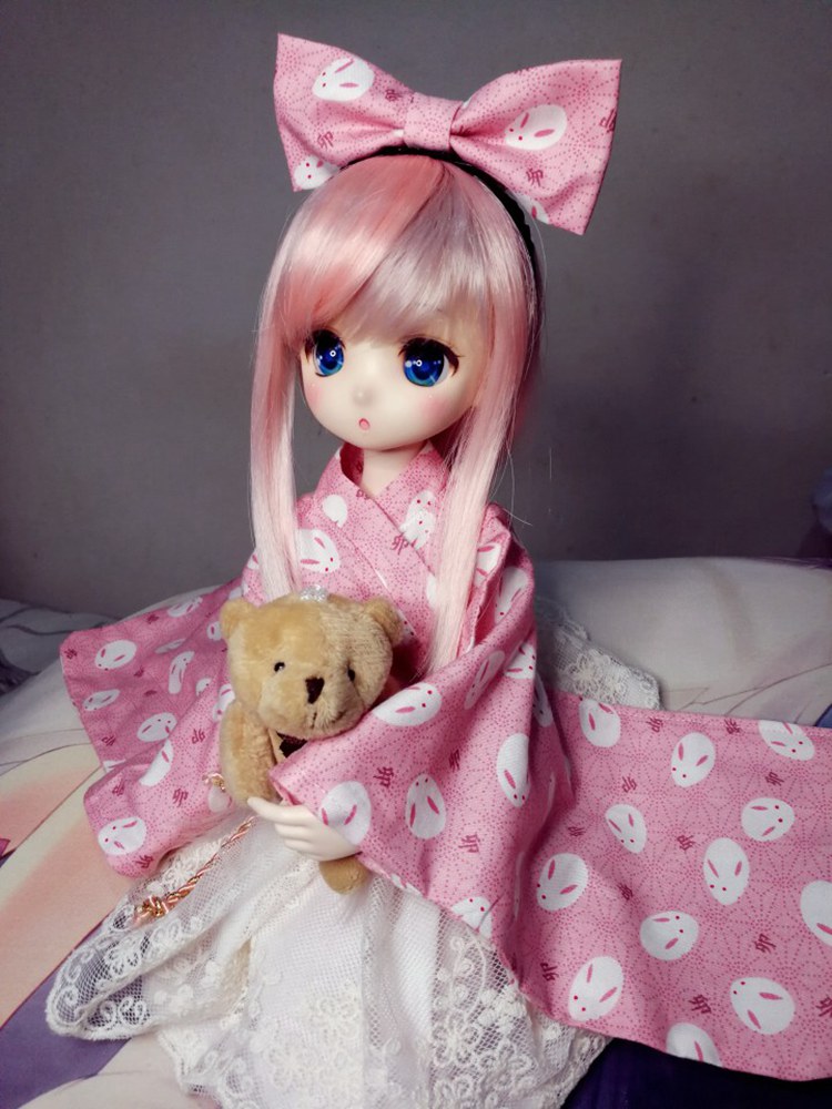 Japanese For Lifestyle - Японское кимоно-юката 1/6 1/4 1/3 BJD