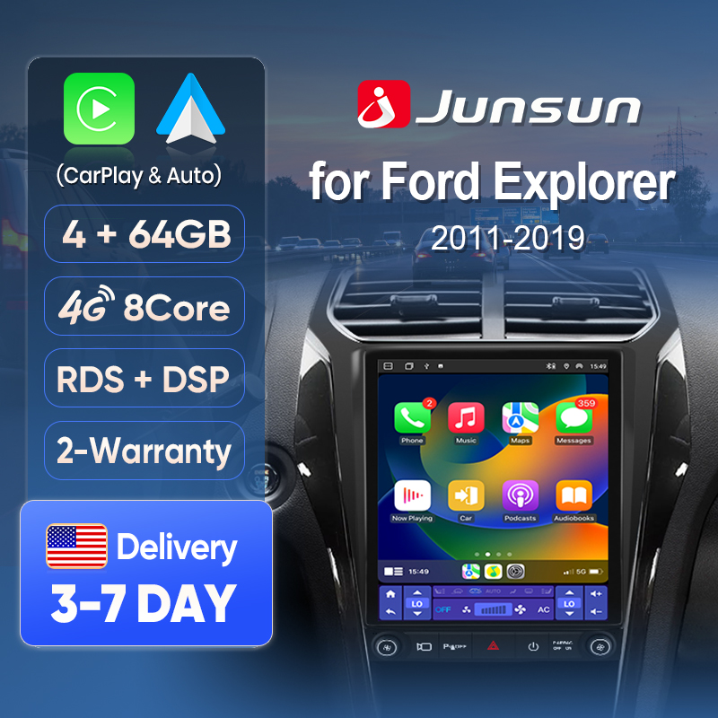 Japanese Lifestyle In Hindi - Беспроводной экран Junsun CarPlay для Ford