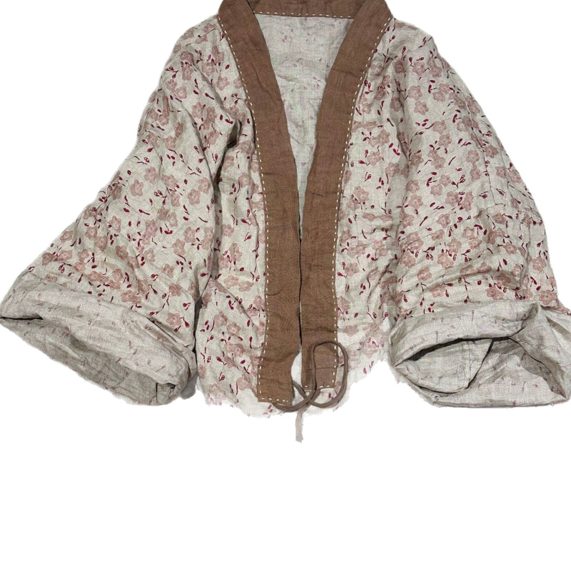Kimono Yukata Cotton - Новое осеннее свободное японское модное кимоно,