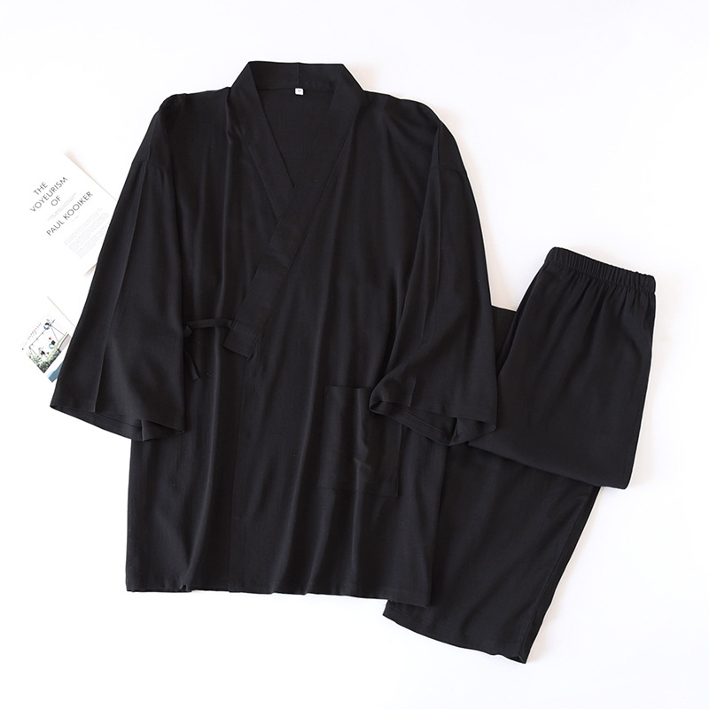 Мужская традиционная японская  – обзор и цена Kimono Yukata Cotton