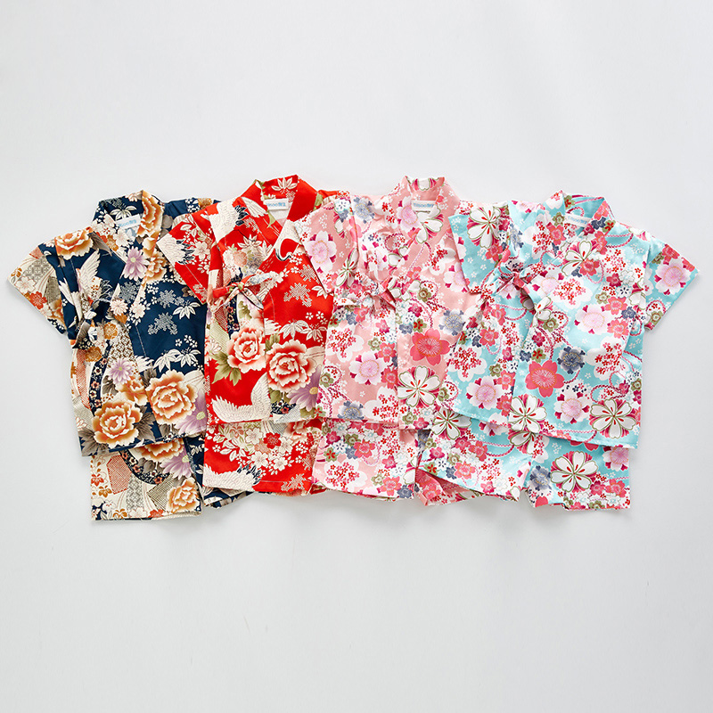 Летняя детская одежда юката дл – обзор и цена Kimono Yukata Cotton