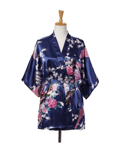 Женское кимоно-юката с павлинь – обзор и цена Kimono Yukata Cotton