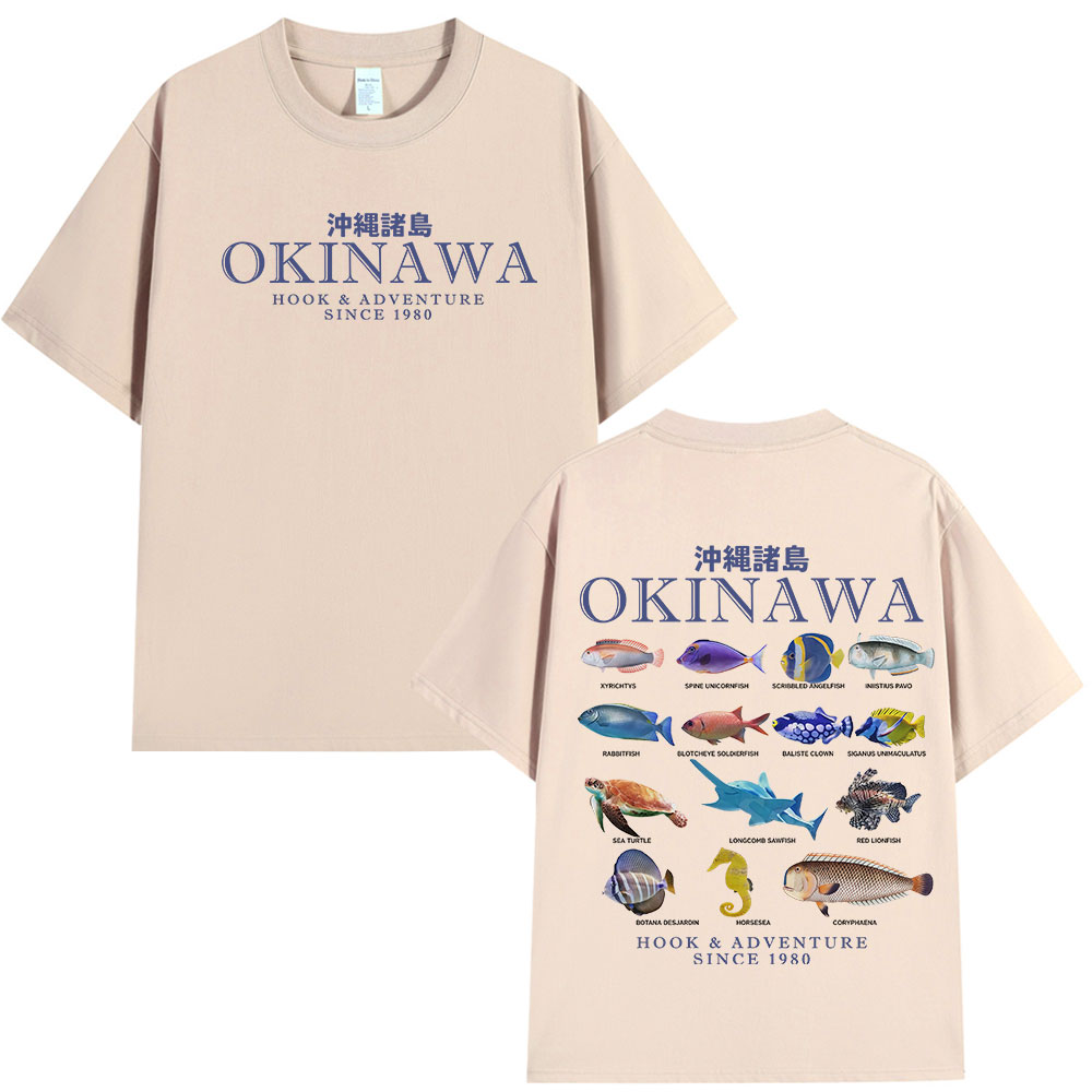 Футболка Okinawa Ocean Fish Se – обзор и цена Japanese Women Lifestyle