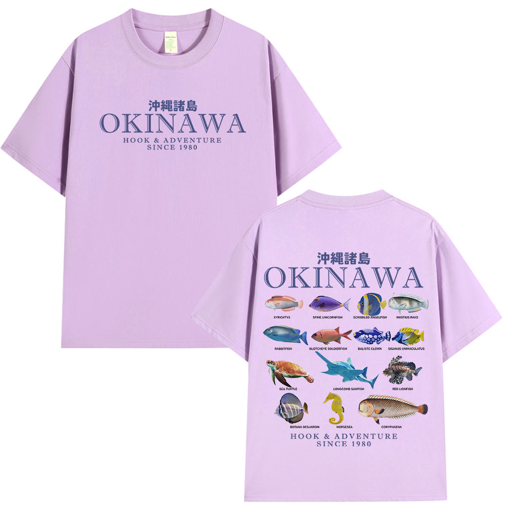 Футболка Okinawa Ocean Fish Se – обзор и цена Japanese Women Lifestyle