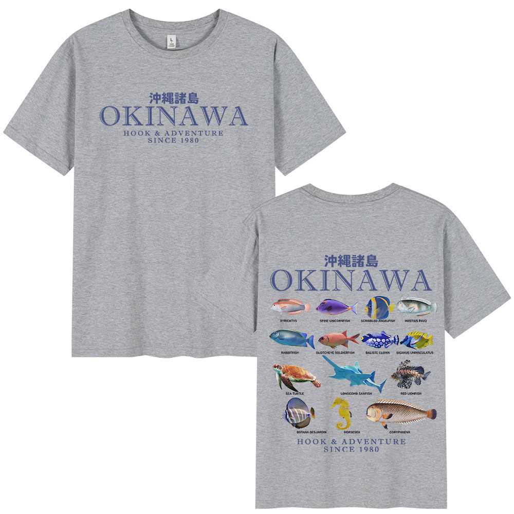 Футболка Okinawa Ocean Fish Se – обзор и цена Japanese Women Lifestyle