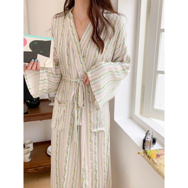 Корейский халат-кимоно, пижама – обзор и цена Kimono Yukata Cotton