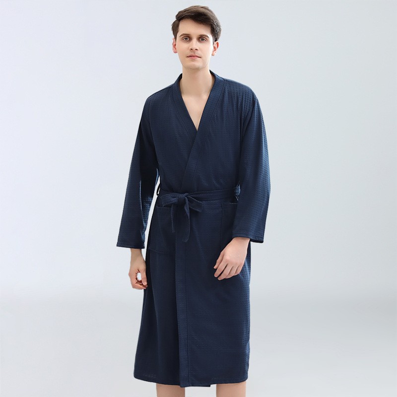 Мужские вафельные халаты для с – обзор и цена Kimono Yukata Cotton